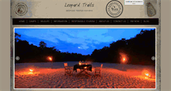 Desktop Screenshot of leopardtrails.com